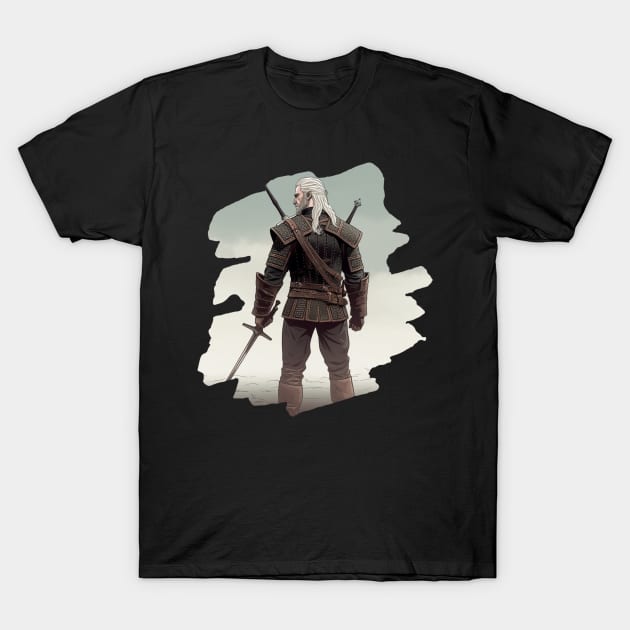 The Witcher Sumi-e T-Shirt by Pixy Official